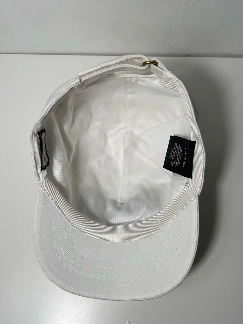 Gucci Fall Winter 2019/2020 Embroidered Logo Adjustable Baseball Cap Hat